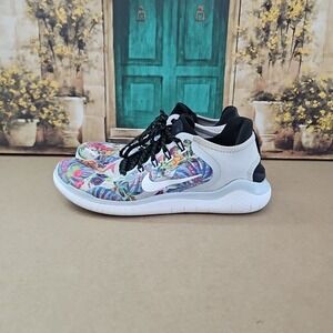Nike Free RN 2018 GPX RS "Floral" Women's 6.5 Running Sneakers Shoes AV3522-001
